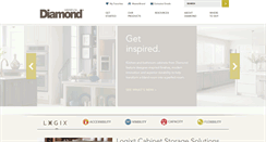 Desktop Screenshot of diamondcabinets.com